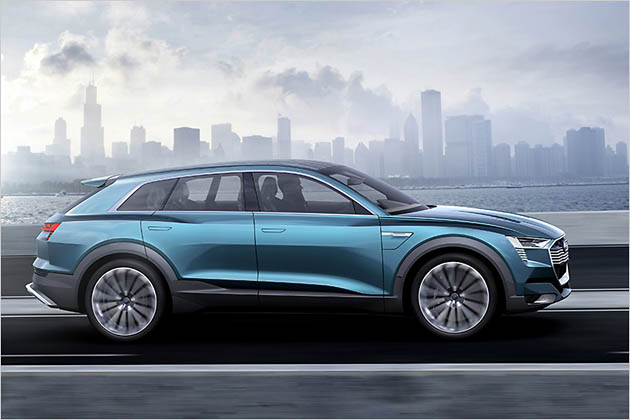 Geplante Elektroautos Audi Mercedes VW