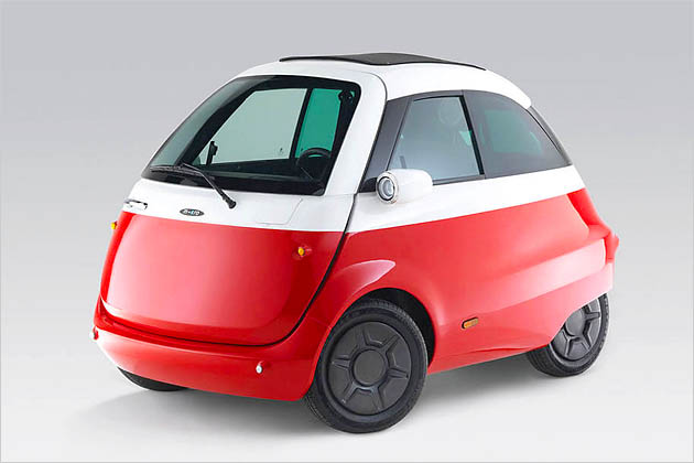 Kleinserie Retro Nostalgie Singer Microlino