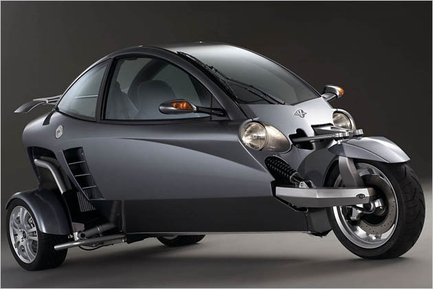 Dreiräder 10 Autos mit drei Rädern