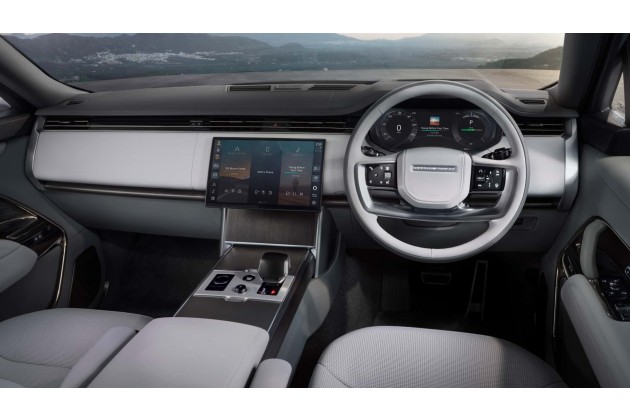 Range Rover Electric 2026 das Interieur