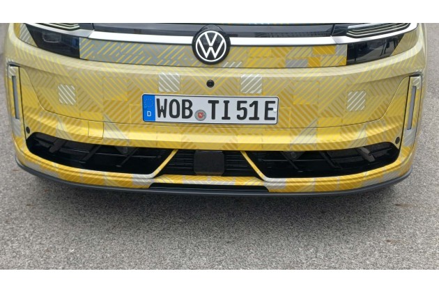 VW Id.4 Nachfolger 2027 die Sportversion mit senkrechten Lichtern vorn