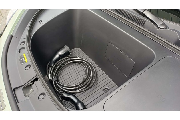 Geely E2 2026 der Frunk ist fur die Klasse sehr groß. Möglich macht das der Heckantrieb
