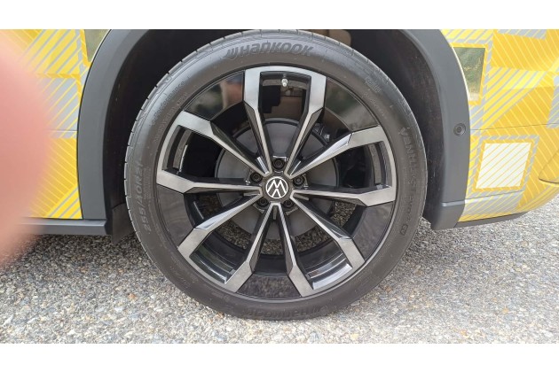 VW Id.4 Nachfolger 2027 Hinteres Rad der Sportversion mit Trommelbremse