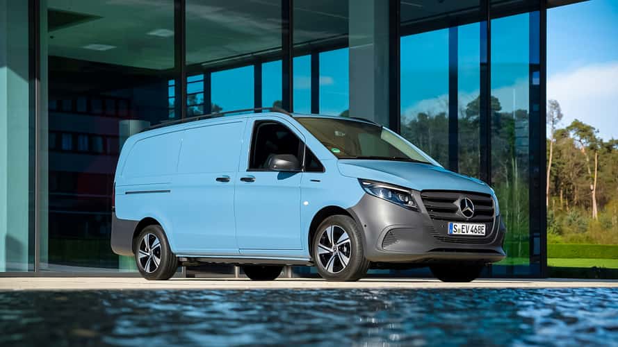 Mercedes eVito Kastenwagen jetzt mit 90 kWh Batteriekapazität
