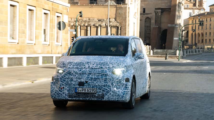 Mercedes VLE als getarnter Prototyp