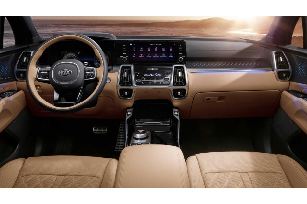Kia Reveals Sorento Suv Photos Exterior And Interior