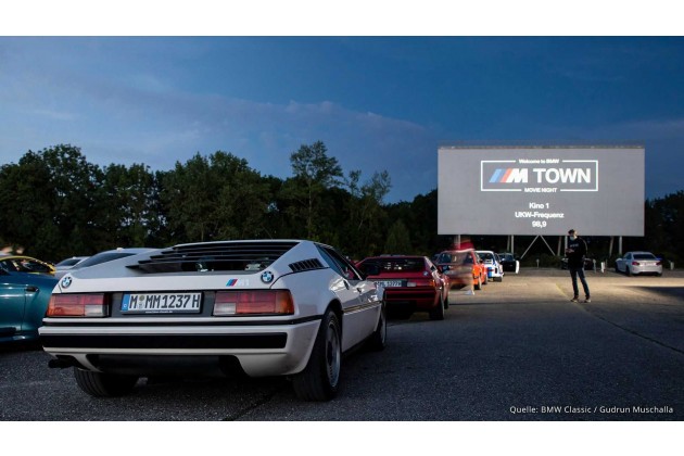 Im BMW M1 zur M Movie Night