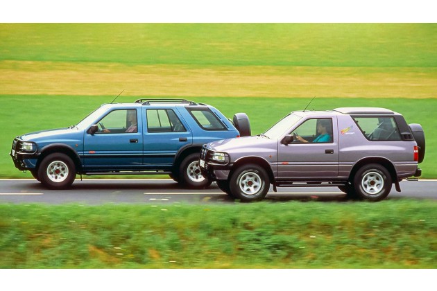 Opel Frontera feiert 30. Geburtstag