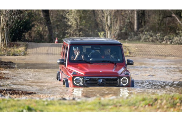 la Mercedes Classe G nel Graz Center