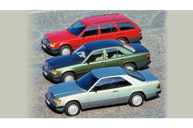 Geschichte der Mercedes E Klasse