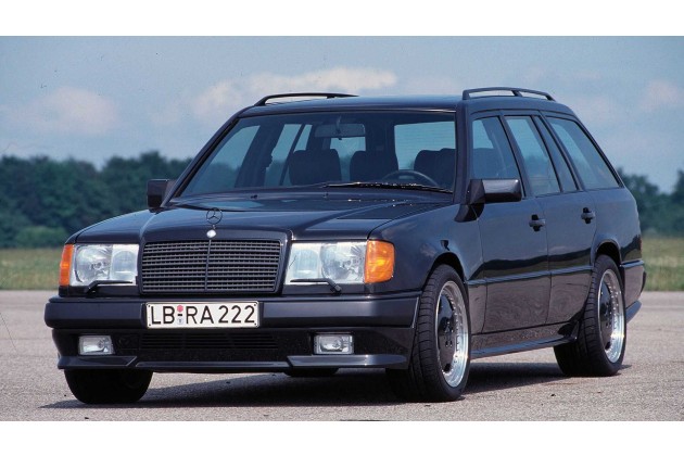 Vor 35 Jahren das T Modell der Mercedes Baureihe 124 hat Premiere