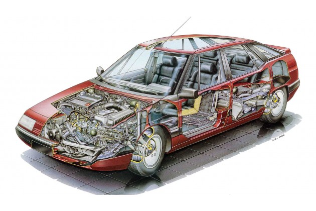 Citroen XM tutte le foto storiche