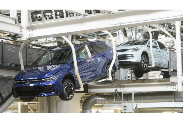 VW Golf Produktion in Wolfsburg 2024