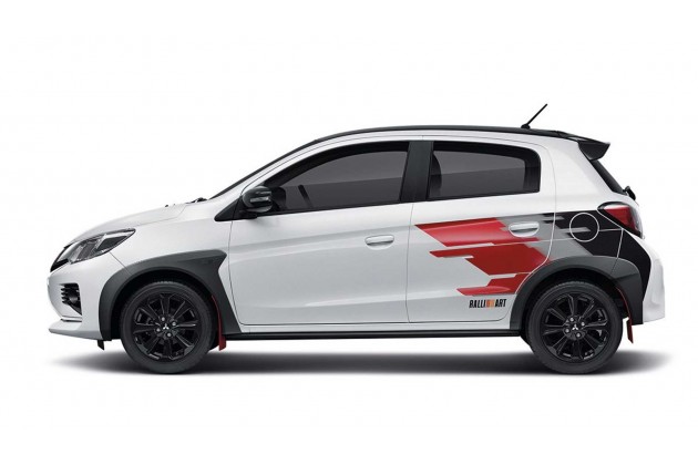 Mitsubishi Mirage Ralliart Thailand
