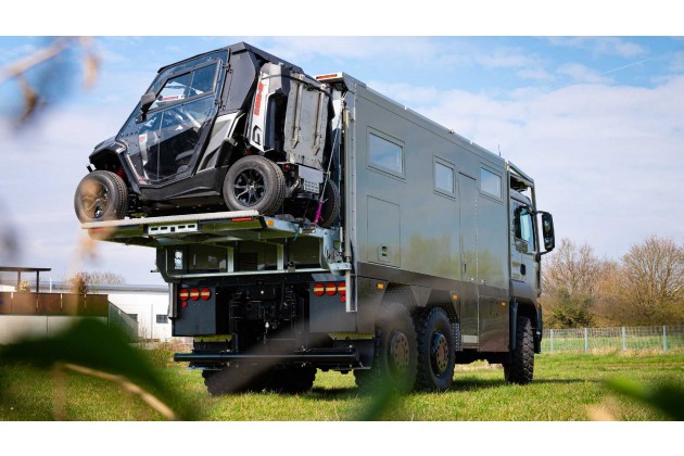 Unicat MD56c auf MAN TGS 6x6