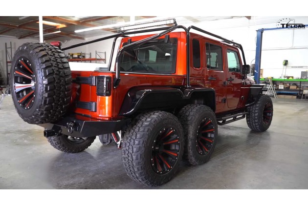 Jeep Wrangler 6x6 Hellcat Pickup