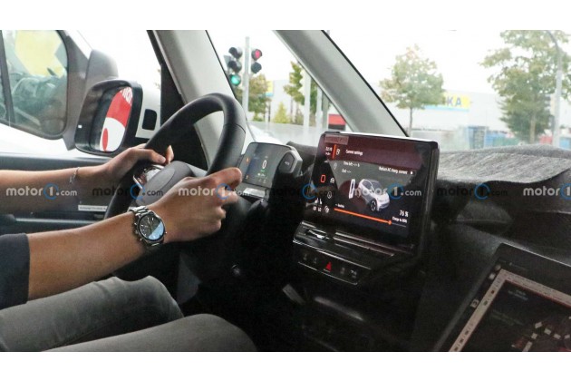 VW Id.buzz Interior Spy Photo
