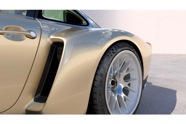 Porsche 911 964 Dynamics Lightweighting Study Road Focused By Singer