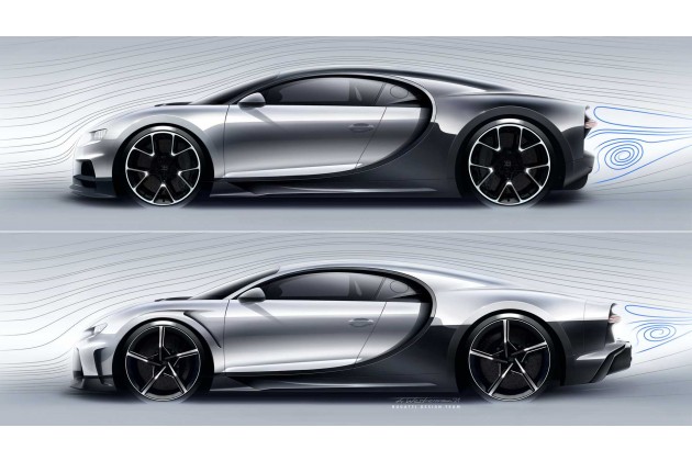 05 04 Bugatti Chiron Super Sport Design Sketch Tear Off