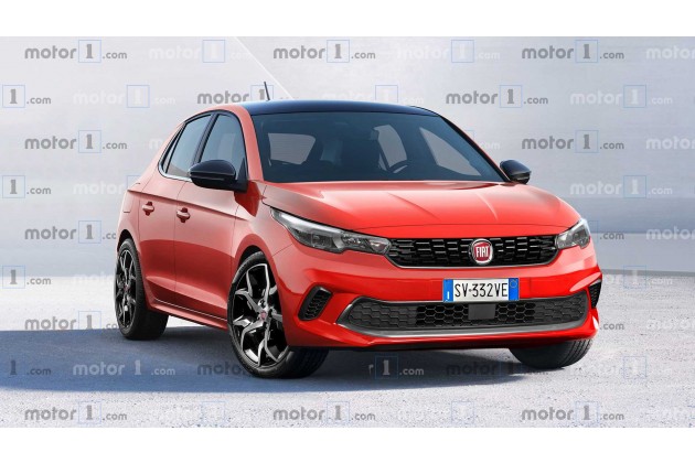 2021 Fiat Punto Rendering