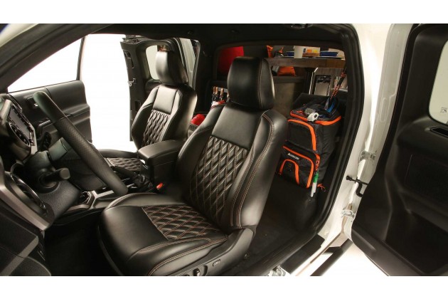 Toyota Tacoma Tacozilla Overlanding Camper Interior