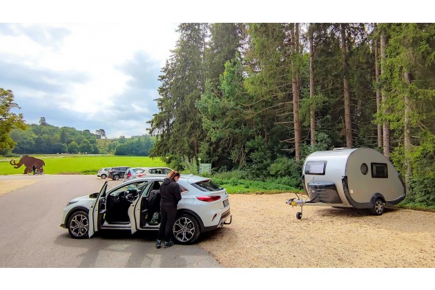 Kia XCeed PHEV 1.6 GDI 2021 mit TAB 320 Wohnanhänger im Test