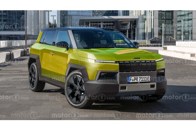 Jeep Renegade 2027 il Render Di Motor1.com