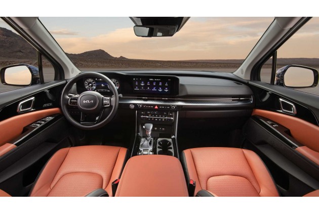 2022 Kia Carnival Interior Front Cabin