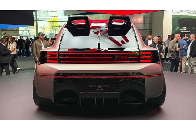 Peugeot E T16 Concept 2026 auf dem Pariser Autosalon