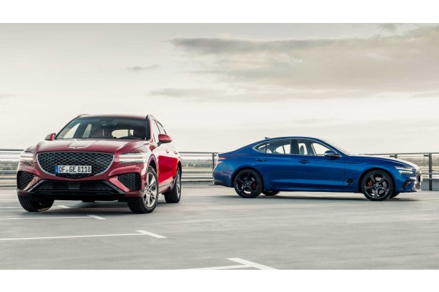 Genesis G70 Sport 2021 in Mallorca Blue