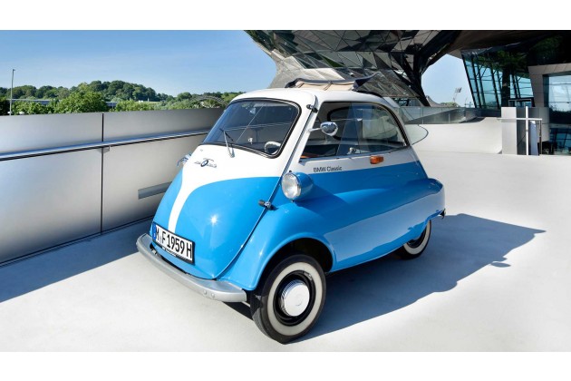 BMW Isetta und Microlino