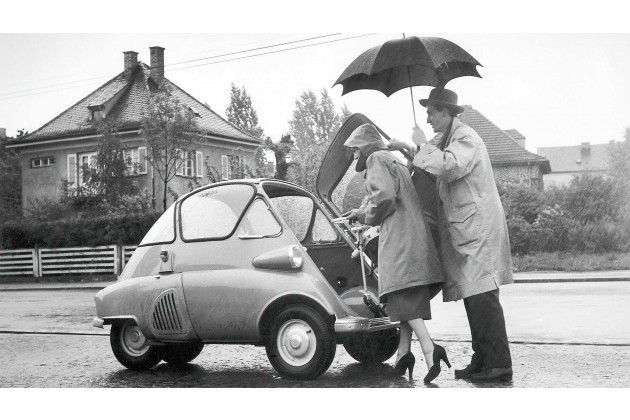 BMW Isetta und Microlino