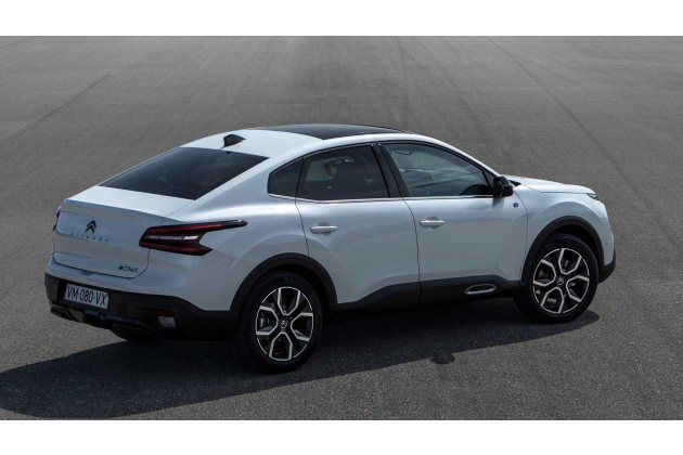 Citroën E C4 X das Exterieur