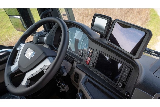 Unicat MD56c auf MAN TGS 6x6