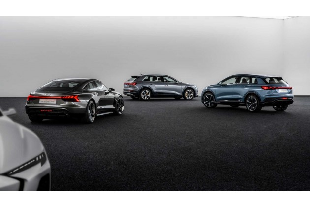 Audis vier Elektro Plattformen PPE