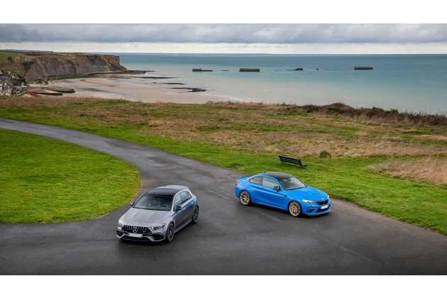 BMW M2 CS vs Mercedes AMG A 45 S