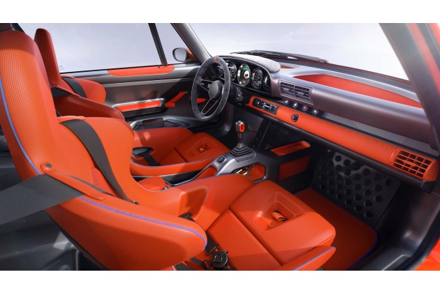 Porsche 911 964 Dynamics Lightweighting Study Track Focused By Singer