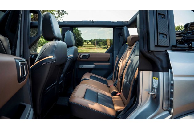 2021 Ford Bronco Interior