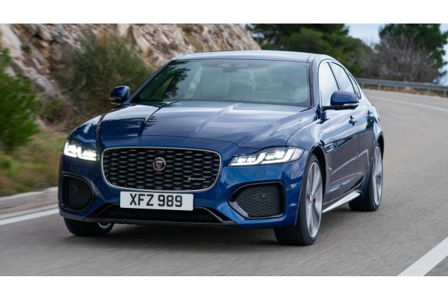 2021 Jaguar XF Front