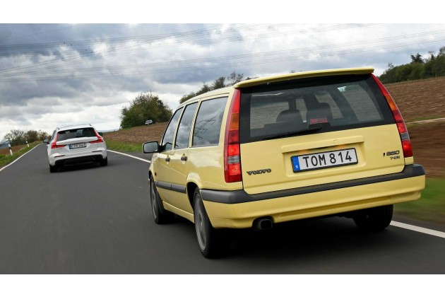 Volvo 850 T5 R vs. Volvo V60 Polestar