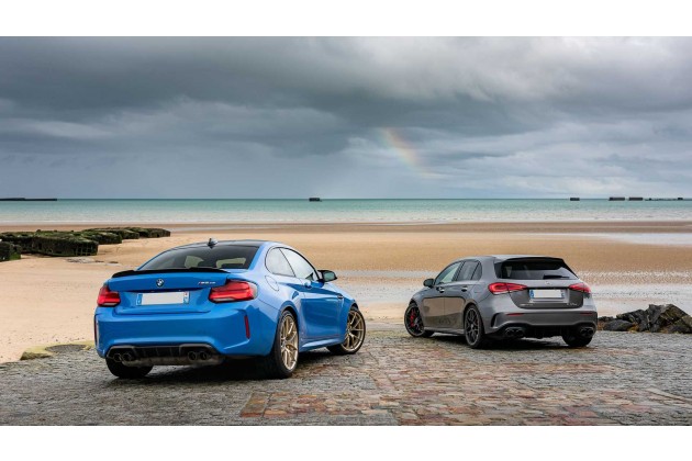 BMW M2 CS vs Mercedes AMG A 45 S