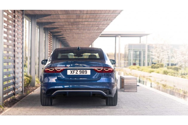 2021 Jaguar XF Rear
