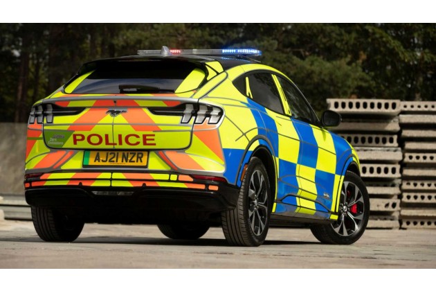 Ford Mustang Mach E UK Police Car