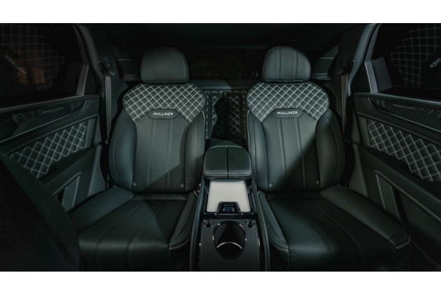 Bentley Bentayga Hybrid One Off Rear Seats