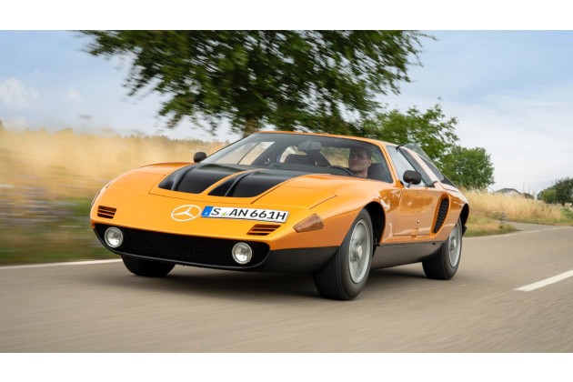 Mercedes Benz C 111 Test