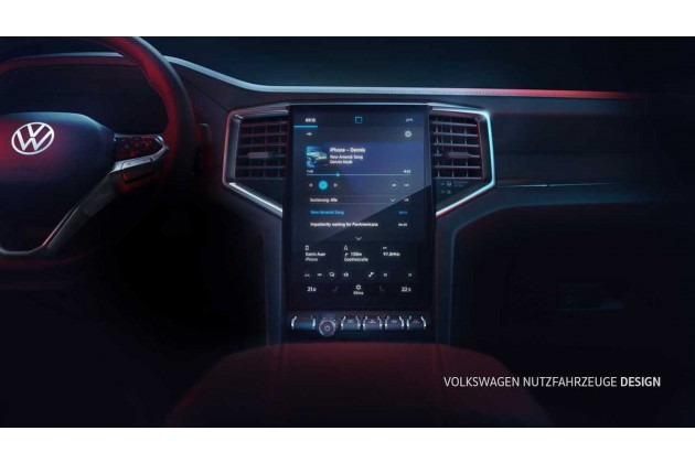 Volkswagen Amarok Infotainment teaser