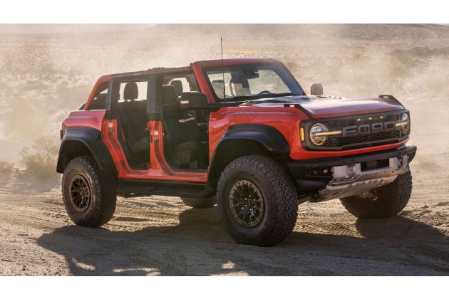 2022 Ford Bronco Raptor Exterior Side View