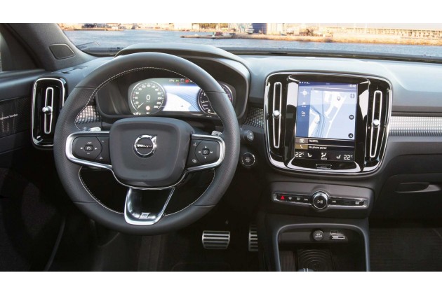Volvo XC40 Instrumentendisplay