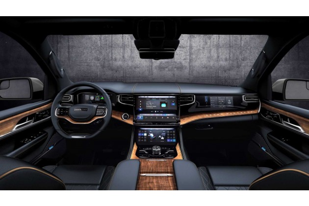 2022 Jeep Grand Wagoneer Interior Dashboard