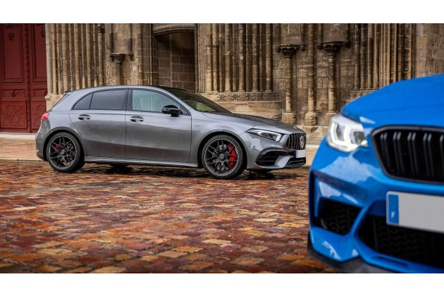 BMW M2 CS vs Mercedes AMG A 45 S